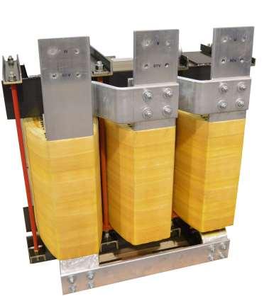 6 Pulse Rectifier Transformer APPLICATIONS UPS (Input Rectifier) Example: 250 kva 690 / 385 V - Ynd11-50/60 Hz Max Inrush current Peak (10 In) High Current DC Power Supplies Pulse