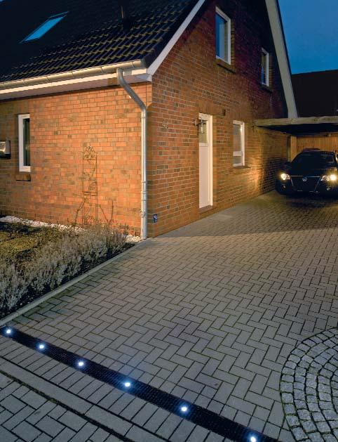 ACO Channel Lighting Systems ACO Eyeleds The new ACO Eyeleds channel lighting system combines attractive lighting options with efficient surface water drainage for many domestic and light duty