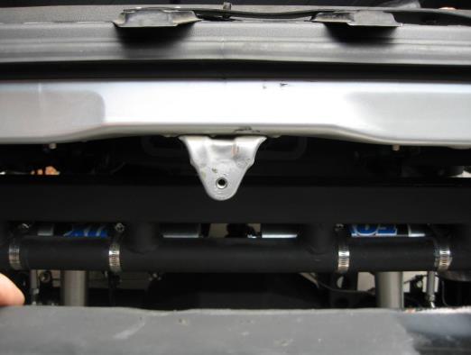 bumper. We recommend applying blue painters tape to your OEM bumper to protect it from scratching.
