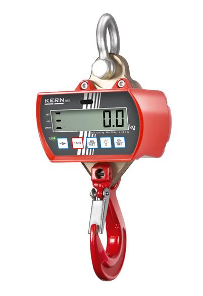 Crane scale HTS 1 2 Robust industrial crane scale up to 12 t, with EC type approval [M] 3 the scale meets the requirements of the Professional device for robust applications in production, quality