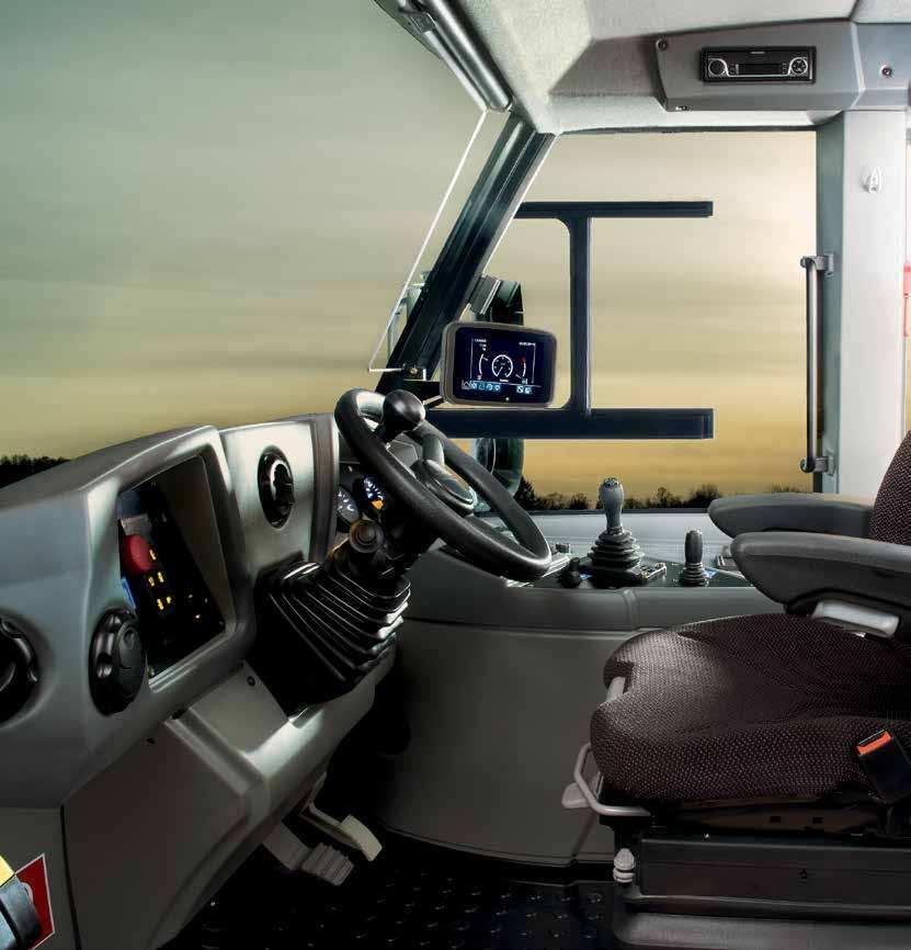 Mobile comfort as standard Steering