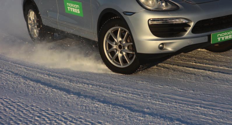 NOKIAN W+ - winter grip in various conditions.