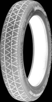 76 76 Speial spare tyres for temporary use CST 17 CST = Conti Spare Tyre The spae- and weight-saving spare tyre in radial design for temporary, limited use.