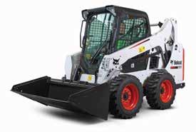 aftertreatment Protects ground better than track machines MAKE MODEL RATED OPERATING ENGINE DUMP HEIGHT HYDRAULIC FLOW DIMENSIONS (LWH) OPERATING WEIGHT CAT-CLASS Bobcat S70 700 lbs 23 hp Diesel 94.