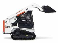 COMPACT TRACKLOADERS BOBCAT/T450 Automatic ride control reduces material spillage Radius lift path for mid-range heights