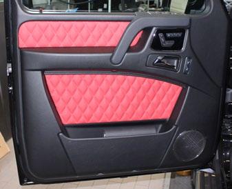 367 127 Individualized floor mats with MANSORY logo