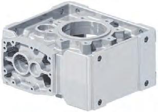 Aluminum and cast iron helical bevel gearboxes A modular and compact product Very energy
