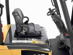 6 SUPERIOR COMFORT Designed For Your Operators The EP16PNT-EP20PNT series is built with premium ergonomic features