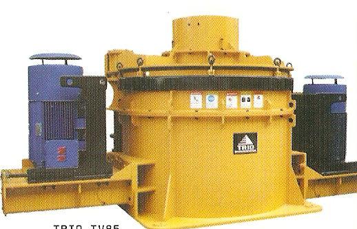 Type Vertical Impact Crushers These machines are offered in a variety of closed or open
