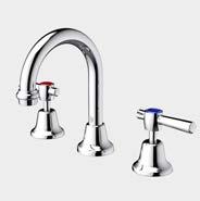 Caravelle Classic Caroma Caravelle Classic is as the name suggests - a classic and traditionally designed cross or lever 3-piece tapware range to enhance the look of any bathroom.