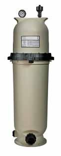 FILTERS - D.E. EASYCLEAN FILTERS FIBERGLASS REINFORCED POLYPROPYLENE TANK The EasyClean Filter features a chemical resistant tank with no-tool servicing and a cored cartridge for easier cleaning.