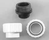 Threaded adapter kit, w/o valve, for installations without valve 1 1 271096 2 in.