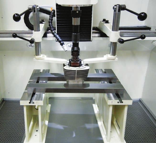 Optional Quick Clamp Handles can be utilized to efficiently hold parts for honing.