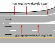 Pavement Markings Pavement markings are white or yellow and, like highway signs, warn, regulate and inform drivers. ONLY White Lines White lines separate traffic lanes moving in the same direction.