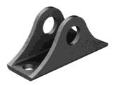 Part # Gas Springs Brackets - Stainless Steel Page 6-15-1 MEDIUM DUTY GAS SPRING BRACKETS for Eyes