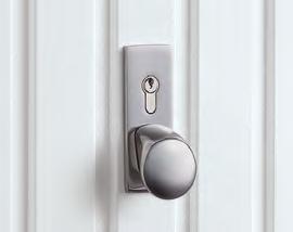 3 4 Side doors come with a profile cylinder lock and a black, synthetic lever/lever