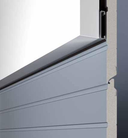 3 Detailed Flush-fitting fascia panels 4Decograin surface finishes Flush-fitting fascia panels For LPU doors, a fascia panel is the most elegant solution for