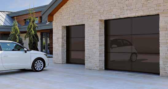 ALR F42 For exclusive facade designs With the aluminium sectional door, your garage door is seamlessly integrated into the overall design of your home.