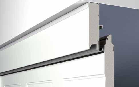 Properly adjusted Fascia panels to create the look of a single unit Fascia panels For standard