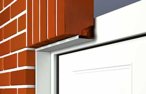 The set with 3 fascia panels (each 3 metres long) is available in all surface finishes and colours or decors to match the door.