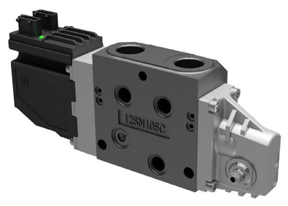 PVSKM Full Flow Cut Off Modules The PVG 32 PVSKM inline full flow cut-off module, also referred to as full flow cut-off modules, enables an integrated full flow cut-off and High Pressure Carry Over