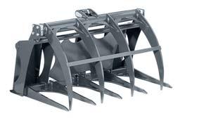 Bucket with grapple the universal gripper, thanks to the closed bottom wet material can also be transported Width Height Depth Opening width m 3535300 1,20 0,67 0,60 950 115 3535310 1,45 0,67 0,60