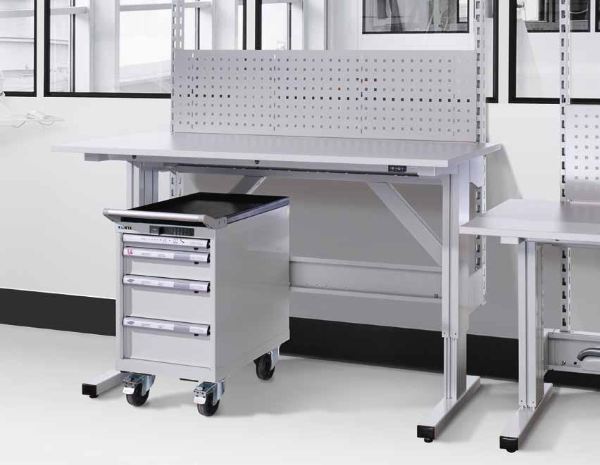 Individual workstations Table frames height-adjustable D 600 With locking screws Table legs height-adjustable using locking screws.
