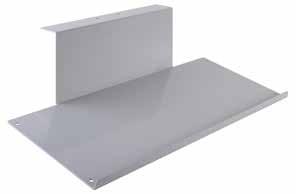 XXX TFT monitor mount For accoodating flat screens with a VESA base plate. Hole pattern 75 75 and 100 100, infinitely adjustable tilt angle. Specification: sheet steel. Colour: light grey, RAL 7035.