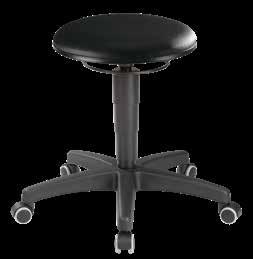 000 with gliders and heighadjustable base ring, cover material made of integral foam Stand-up seat Best support for sitting, standing and multi-purpose workstations.