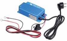 BLUE POWER BATTERY CHARGER IP65 Completely encapsulated: waterproof, shockproof and ignition protected Water, oil or dirt will not damage the Blue Power charger.