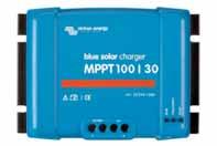 BLUESOLAR CHARGE CONTROLLER MPPT 100/30 Charge current up to 30 A and PV voltage up to 100 V The BlueSolar 100/30-MPPT charge controller is able to charge a lower nominal-voltage battery from a