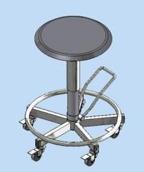 Medical stools * All medical stools MS are made of stainless steel.