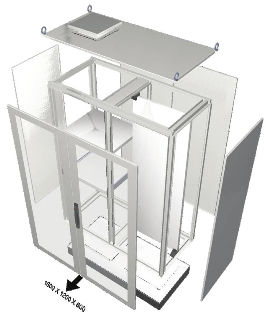 STATE-OF-THE-ART FUNCTIONALITY: Rotate your enclosure to view from any angle Move internal components or holes and cutouts to desired locations Transparent views allow for exploring internal