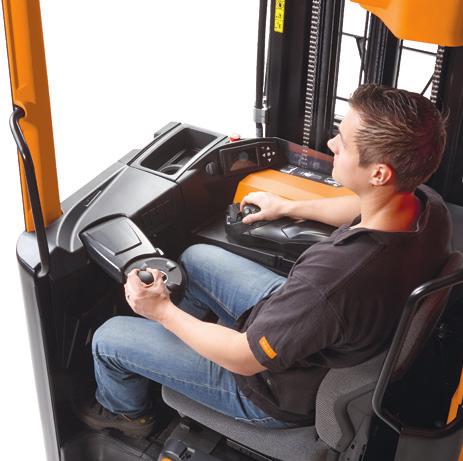 HSF14 / HXF14 HSF16 / HXF16 HSC16 / HXC16 HSS16 / HXS16 HXS20 / HXX20 HXX25 Using the truck is smooth and safe thanks to the adaptive drive system, which responses accurately to operator s driving