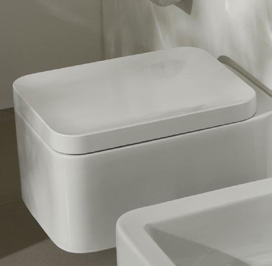 NLCW03 Soft-closing thermosetting wrapping seat & cover Nile wall hung wc (NL118) Nile goclean wall hung wc (NL118G)