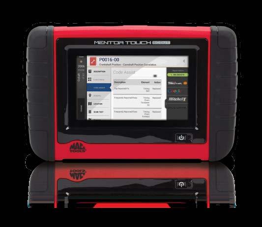 SCOUT THE SCAN TABLET EVERY TECHNICIAN NEEDS 7 Android-based enhanced scan tool with over 30 years of