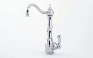 TAP COUNTRY MINI 1621 MINI FILTRATION TAP ( RIGHT) AQUITAINE 4746 SINK MIXER WITH SINGLE LEVER AND RINSE ( LEFT)