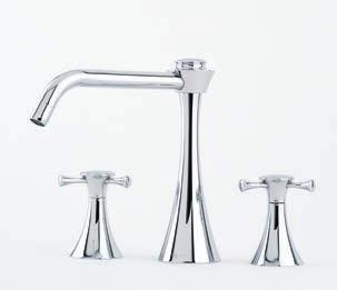 OASIS 4592 THREE HOLE SINK MIXER WITH CROSSHEAD HANDLES OASIS 4592 THREE HOLE SINK MIXER WITH CROSSHEAD