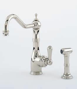 AQUITAINE 4741 SINK MIXER WITH SINGLE LEVER AQUITAINE 4746 SINK MIXER WITH SINGLE