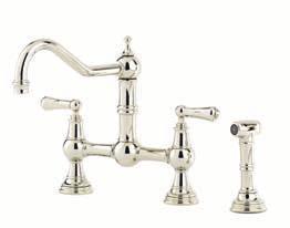 PROVENCE 4750 TWO HOLE SINK MIXER WITH CROSSHEAD HANDLES PROVENCE 4755 TWO HOLE SINK MIXER WITH CROSSHEAD HANDLES