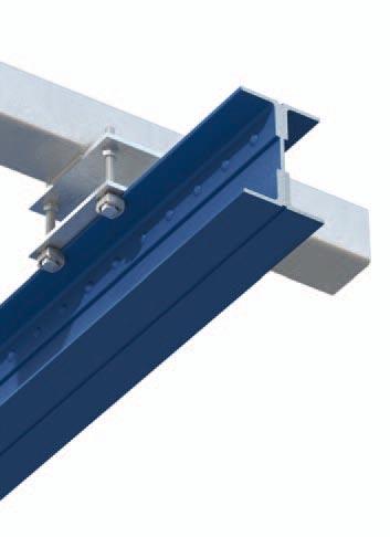Steelwork Fixings ype A Nose Recess ype A Malleable iron, bright zinc plated / hot dip galvanised Clamping Area K Skirt ail Steelwork clamp with recessed top to hold the bolt head captive whilst the