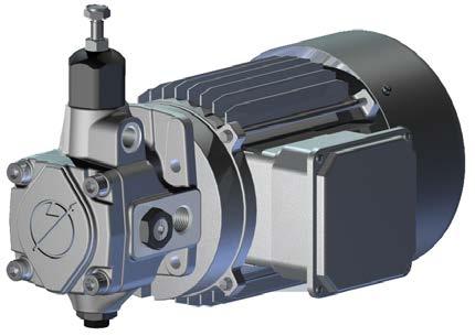 Integrated Motor-Pump Units GMP-Type Key Features: Direct coupling between motor and pump Rotation: Right (viewed from shaft end) Electric motor mounting type: special B3-B14 (IEC 34-7) Rated