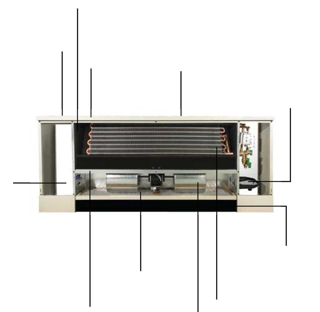Construction Features Model RBVC Vertical Flat Top Cabinet (Photo as shown for RBVC).