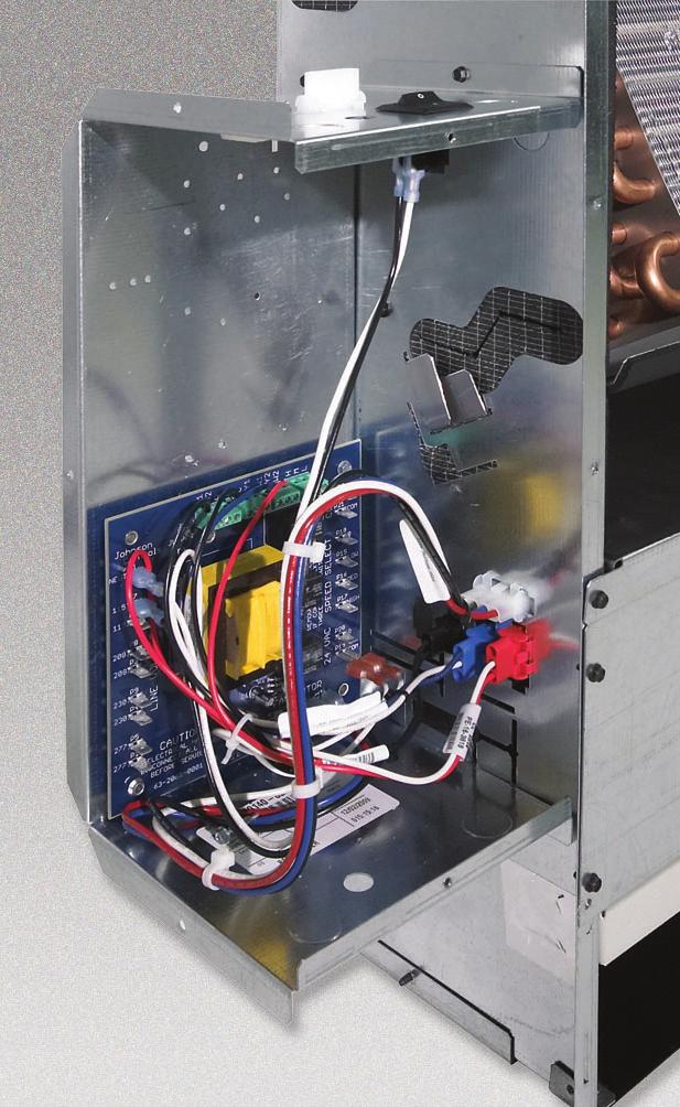 New Fan Coils Engineering Guide Construction Features Models RBVC / RBVS / RBVR PIPING PACKAGES CONTROL ENCLOSURE The RBV control enclosure provides adequate