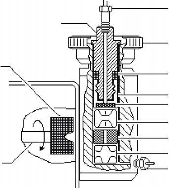 1 2 3 5 4 6 7 8 10 9 11 12 Figure 1. Section view of the Varian Dynamic analytical mixer body Where: 1. 10-32 fitting (extra long) 2. Piston 3. Mixer cap 4. Seal 5. Drive magnet 6.