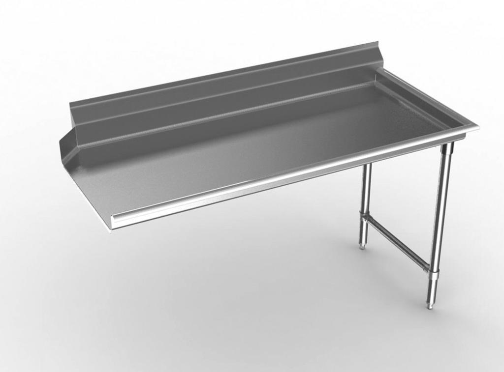 Clean, Right Hand Dishtables CDR/CDCR/CDIR/STB Series BOLD = IN STOCK DELUX AEROSPEC 16GA 300 LIST 14GA 300 LIST Ship Cubic Width Length Model # PRICE Model # PRICE Weight Feet CLEAN, STRAIGHT