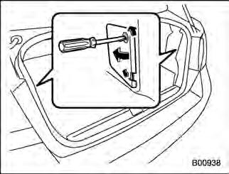 Disconnect the electrical connector. 6. After replacing the bulb, reattach the fender lining. 1.