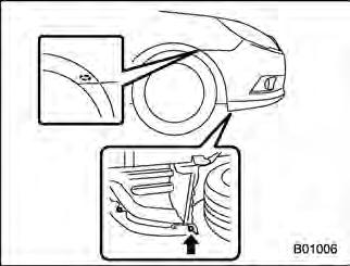 Use a screwdriver to undo the clips on the air intake duct, then remove the air intake duct.