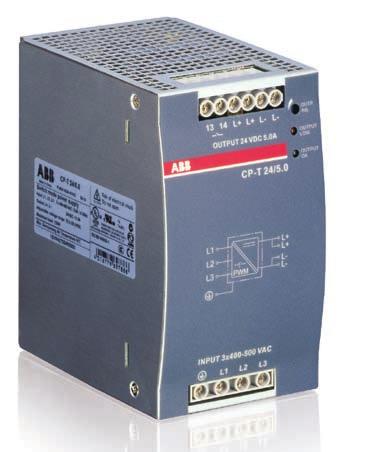 Completion of product range The CP-T range completes ABB s high-class power supply units.