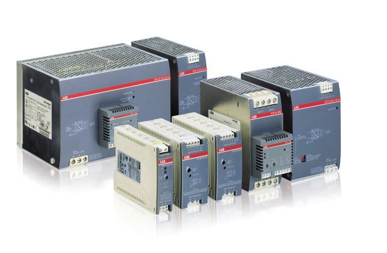 ABB power supply units: CP range Modern power supply units are a vital component in most areas of energy management and automation technology.